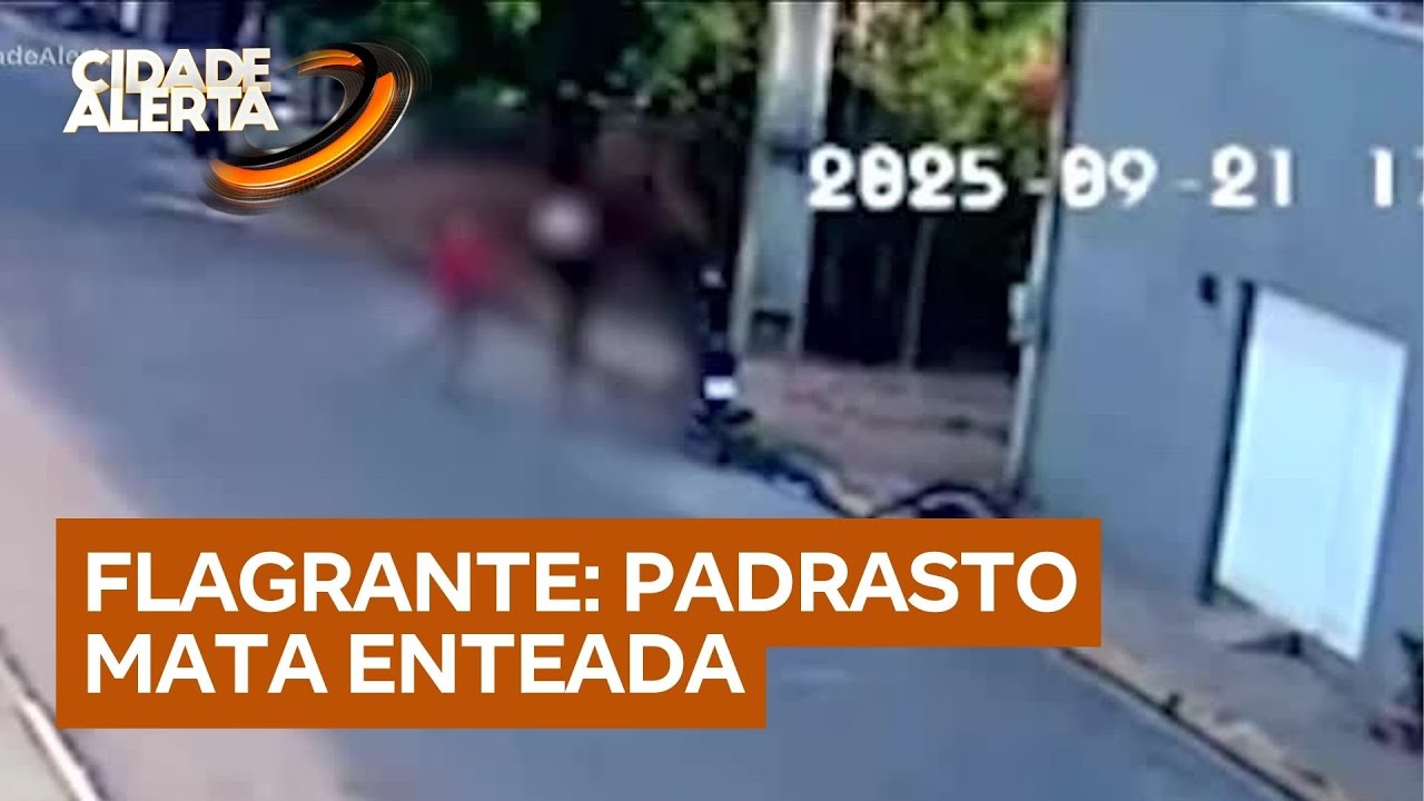 Flagrante: jovem é brutalmente assassinada pelo padrasto no meio da rua