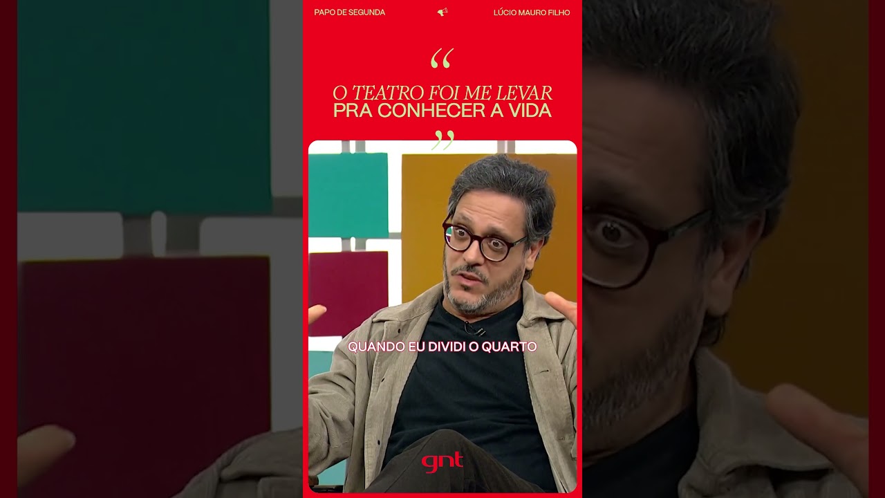 Lucio Mauro Filho: Choque de Realidade  | Papo de Segunda | GNT | #shorts