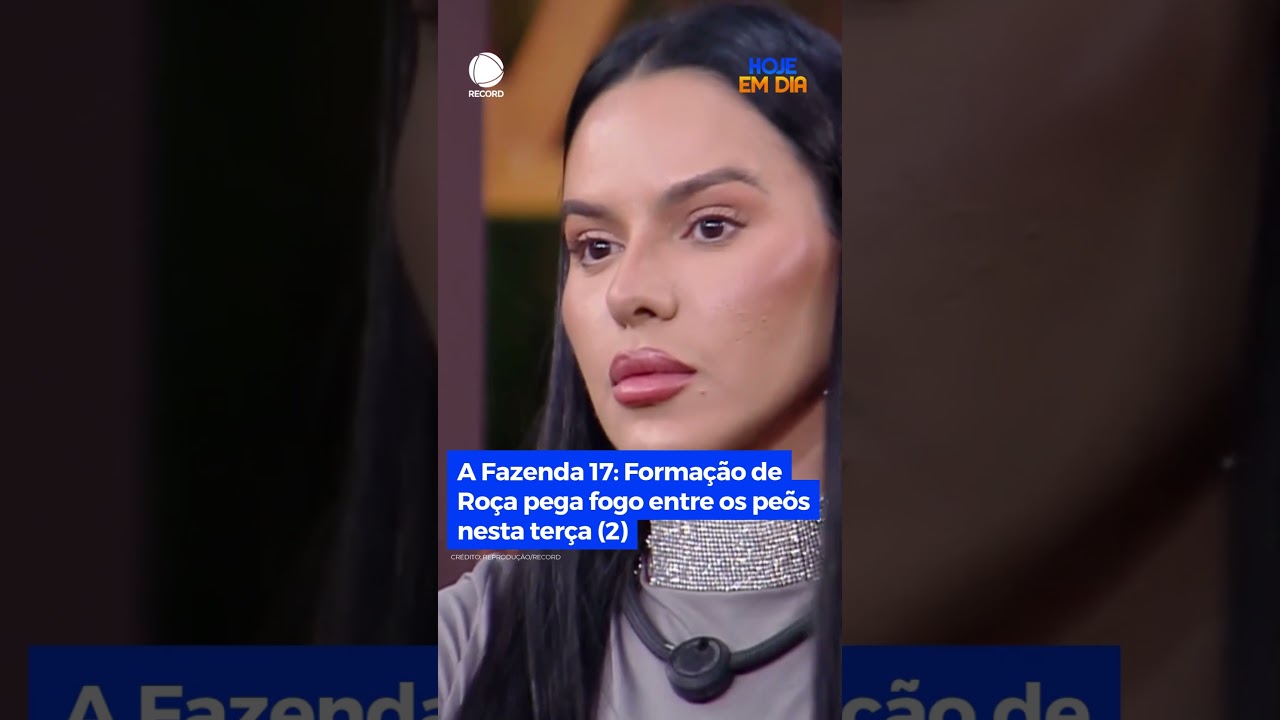 A Fazenda 17: Formação de Roça pega fogo entre os peõs nesta terça (2) #HojeEmDia #Shorts