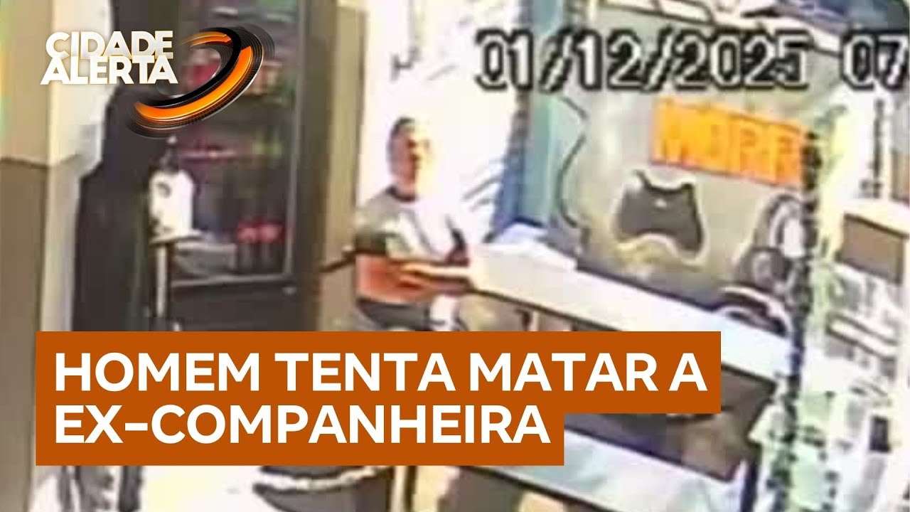 Homem descarrega duas armas na ex-companheira após não aceitar o fim do relacionamento