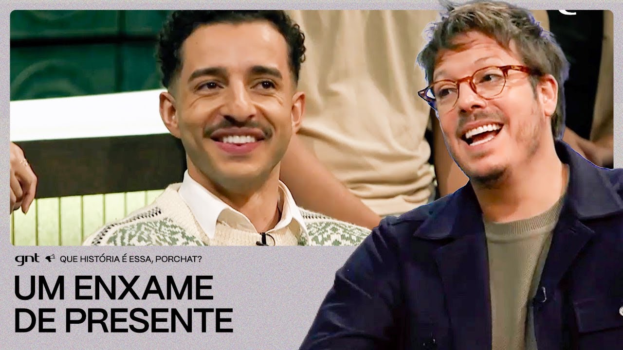 Live Action de Beemovie com Raí Geovani | Que História é Essa, Porchat? | GNT​