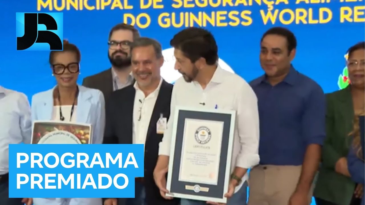 Livro dos Recordes premia programa de segurança alimentar de São Paulo