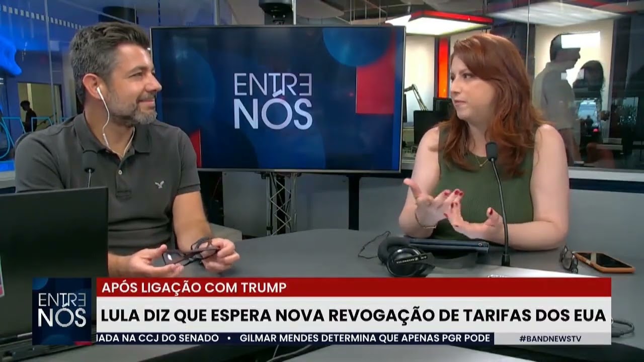 Lula espera redução das tarifas após ligação com Trump