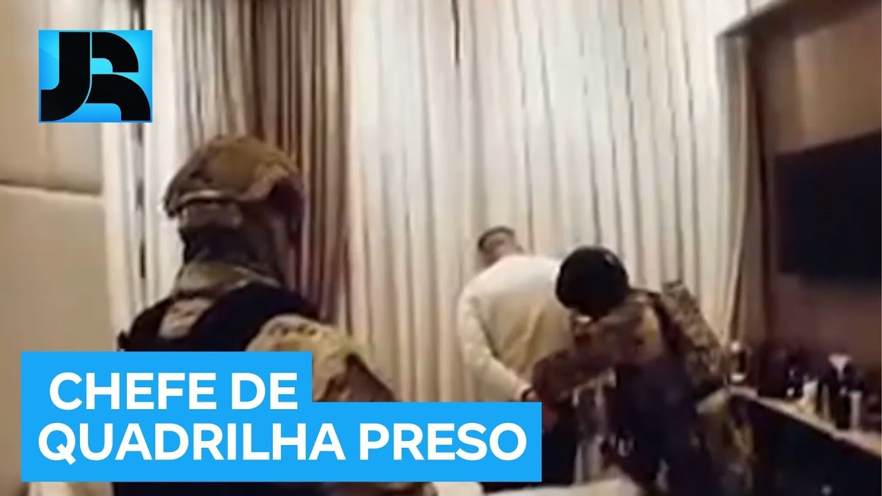 Polícia prende chefe de quadrilha que fornecia fuzis e drogas para facções no país