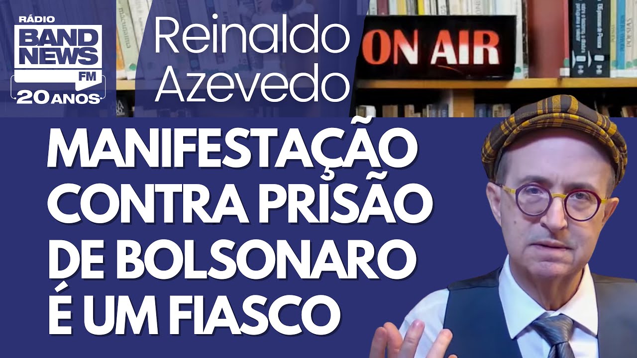 Reinaldo – Ato micado: ninguém assiste ao enterro da última quimera de Bolsonaro