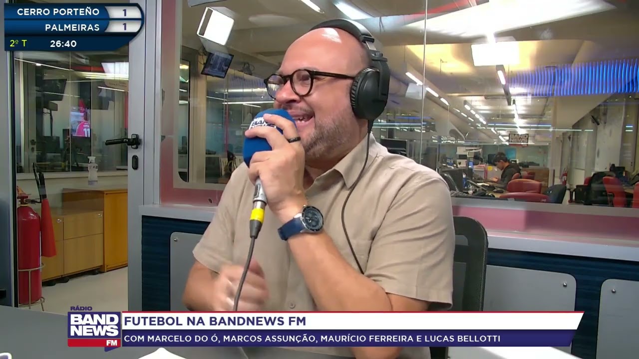 GOL DO CERRO PORTEÑO • Palmeiras sofre o gol de empate na Libertadores